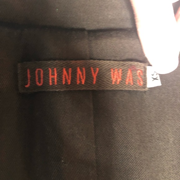 Last Chance…Johnny Was Floral Embroidered Trench Coat XS Brown - Picture 7 of 13